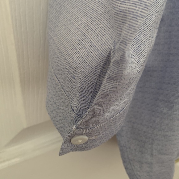 NYDJ Cold Shoulder Blouse Size M #057 - Picture 4 of 6